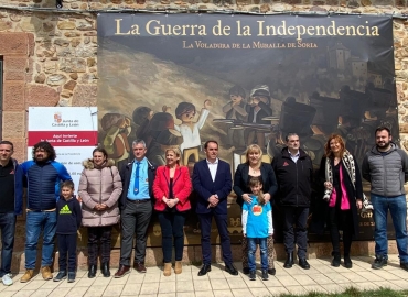 La Guerra de la Independencia en Soria, protagonista de la nueva exposición de figuras de playmobil en Garray